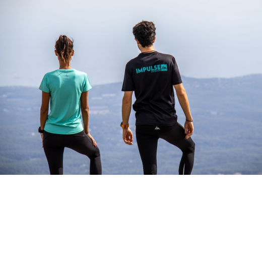 Vetement Running T-shirt Femme Trail+ Turquoise