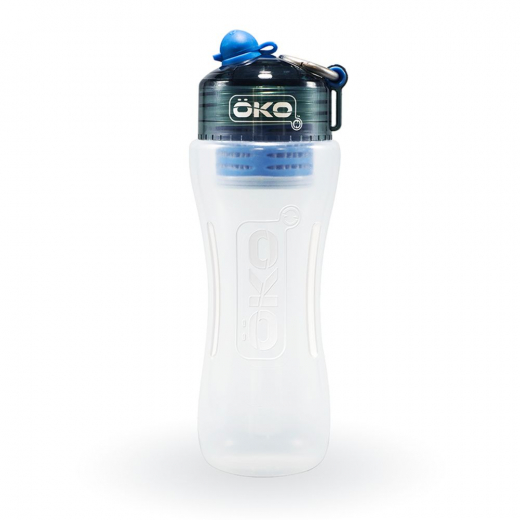 Gourde Filtrante Oko 650 Ml Bleue