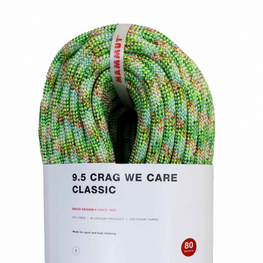 9.5 Crag We Care Classic Rope 80m