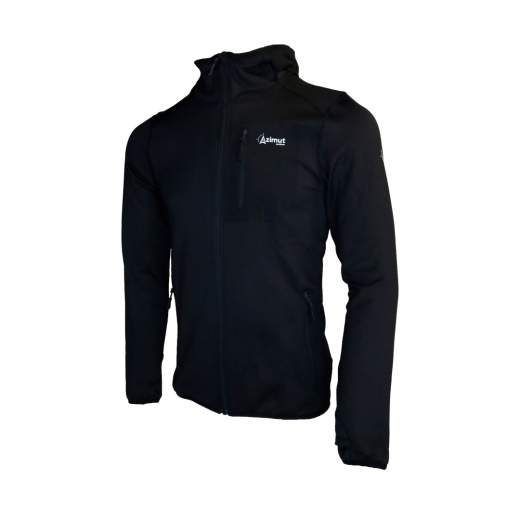 Veste Polaire Homme Trekking Gr+ Noir