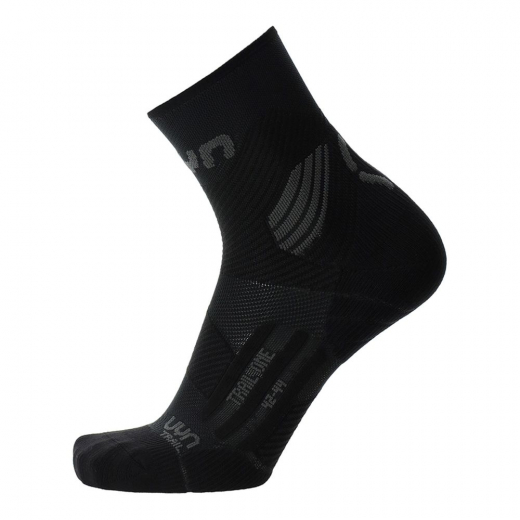 Chaussettes Trail One Femme Black Grey