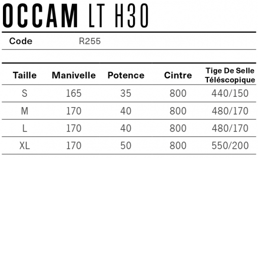 Occam Lt H30 Metallic Olive Green - Titanium Black -2024