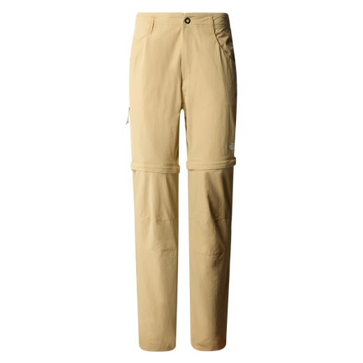 Pantalon Convertible Femme Exploration  Straight Khaki Stone