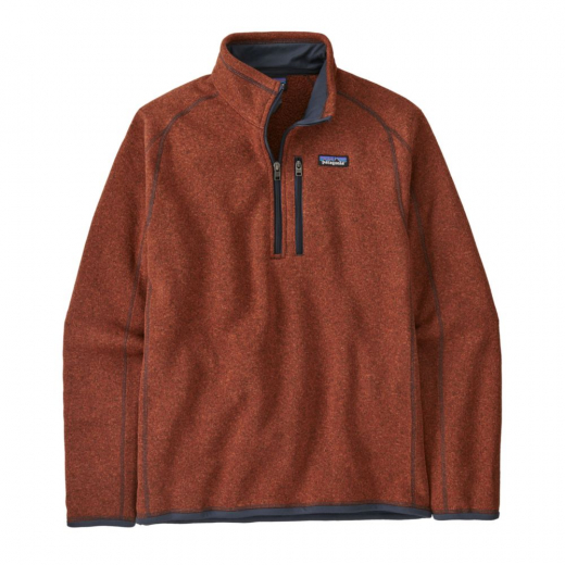 Polaire Better Sweater 1/4 Zip Burnished Red