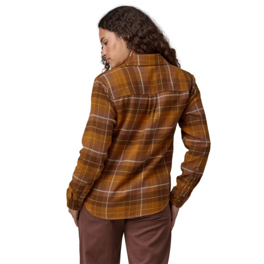 Chemise Femme Fjord Flannel Camper Shelter Brown