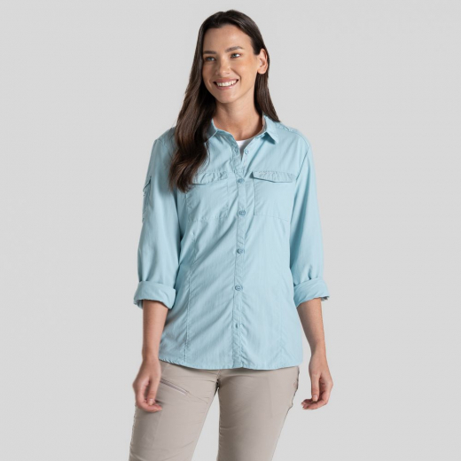 Chemise Femme Nosilife Adventure Iii Sky Blue