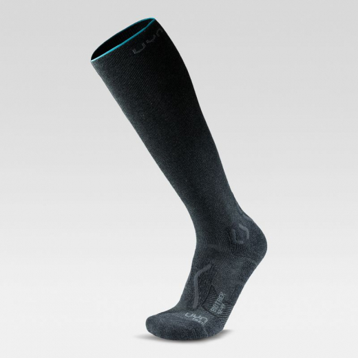 Chaussettes Bio Trek Knee Anthra