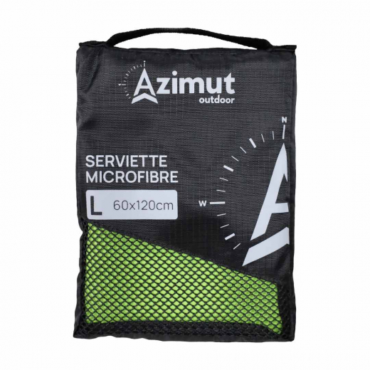 Serviette Microfibre L - Verte