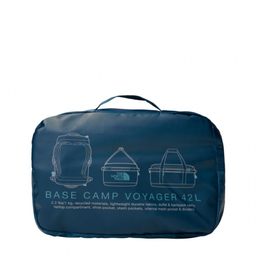 Base Camp Voyager Duffel 42l Midnight Petrol / Algae Blue