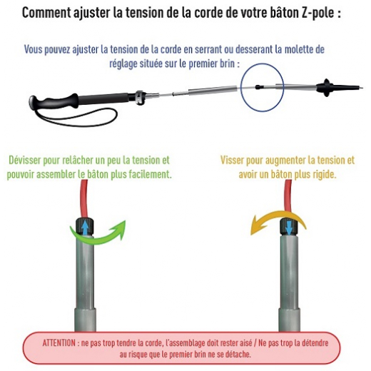 Batons Ride V-pole (paire)