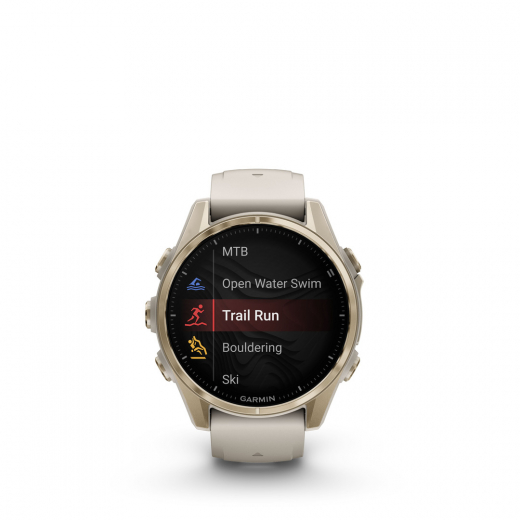 Fenix 8 43mm Amoled Sapphire Soft Gold