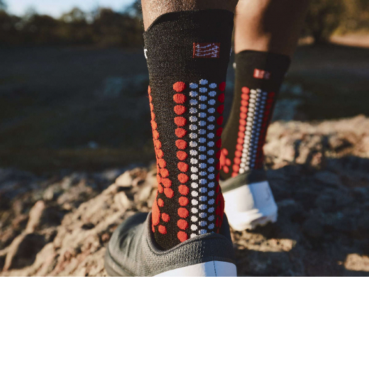 Chaussettes Pro Racing V4.0 Trail Black / Red