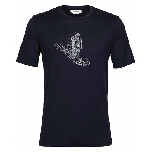 T-shirt Tech Lite Ii Skiing Yeti Midnight Navy