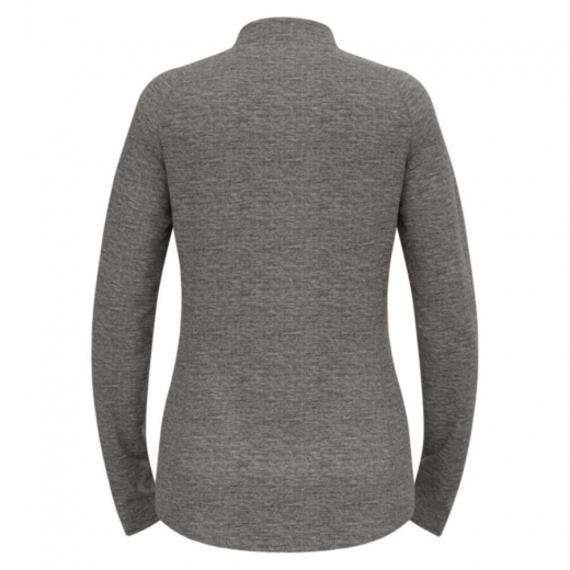 Polaire Femme Tencia 1/2 Zip Dark Grey Melange