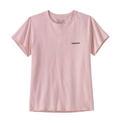 T-shirt Femme P-6 Logo Responsibili-tee Whisker Pink