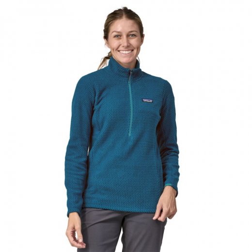 Polaire Femme R1 Air Zip Neck Lagom Blue