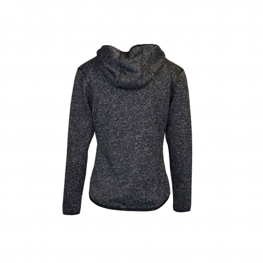 Polaire Randonnee Femme Hoodie Fleece Jacket Explore Black