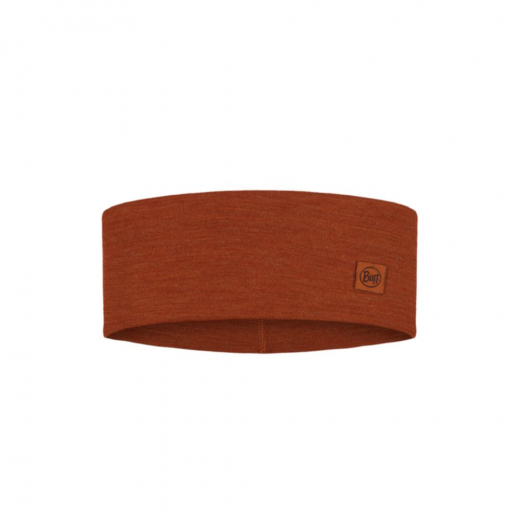 Bandeau Merino Wide Solid Cinnamon