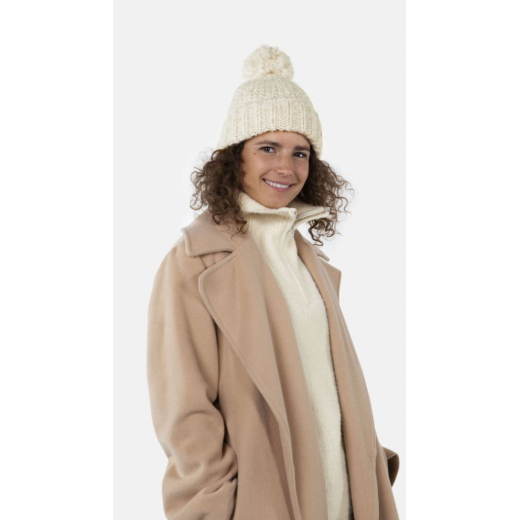 Bonnet Aitane Femme Crème