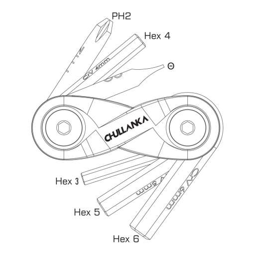 Compact Tool 6 Fonctions