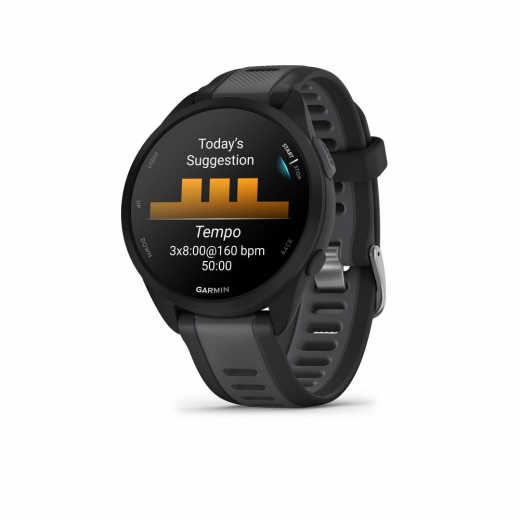 Forerunner 165 Gps Black Slate Grey