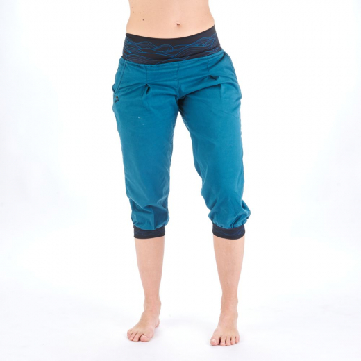 Pantalon Dune ¾ Femme Bleu Roy