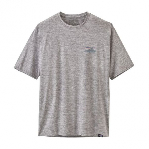 T-shirt Cap Cool Daily Graphic Shirt Skyline Feather Grey