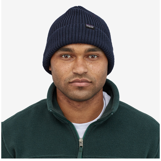 Bonnet Fishermans Rolled Beanie Navy Blue