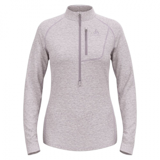 Polaire Femme Tencia 1/2 Zip Misty Lilac Melange