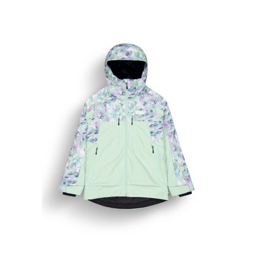 Veste De Ski Exa Femme Blurry Water Silt Green