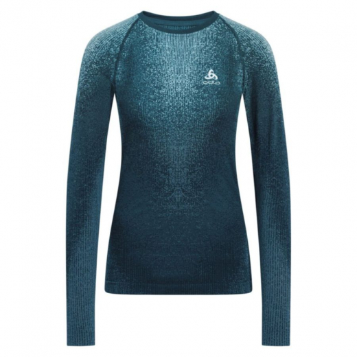 T-Shirt Femme Performance Warm Blackcomb Provincial Blue