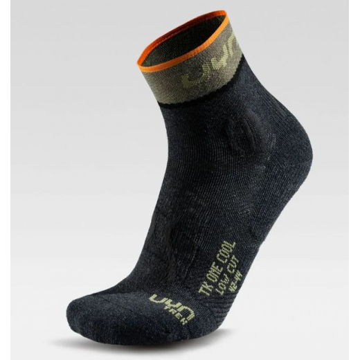 Chaussettes Trekking One Cool Low Anthracite