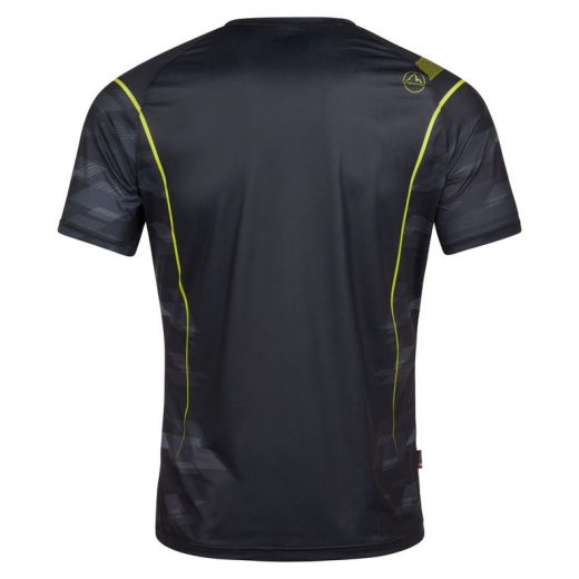 T-shirt Pacer Black/lime Punch