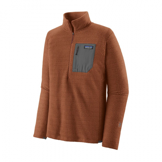 Polaire R1 Air Zip Neck Robin Brown