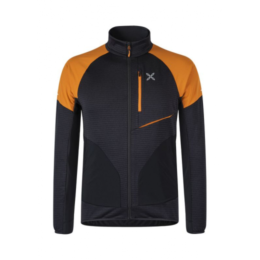 Veste Polaire Thermal Grid 2 Maglia Nero Mandarino