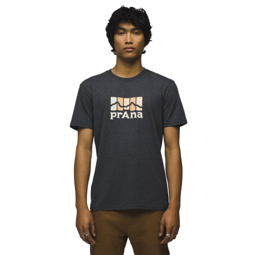 T-shirt Prana Mountain Light Charcoal Heather