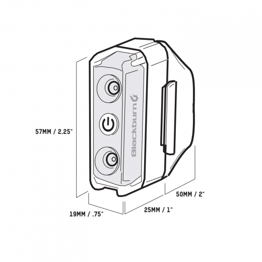 Eclairage Arriere Dayblazer 65 Rear