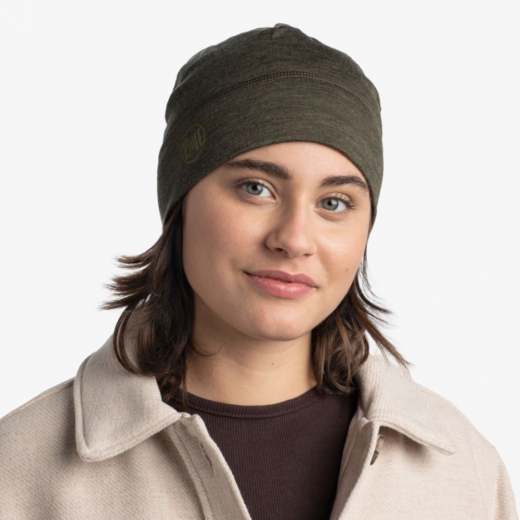 Bonnet Merino Lightweight Solid Bark