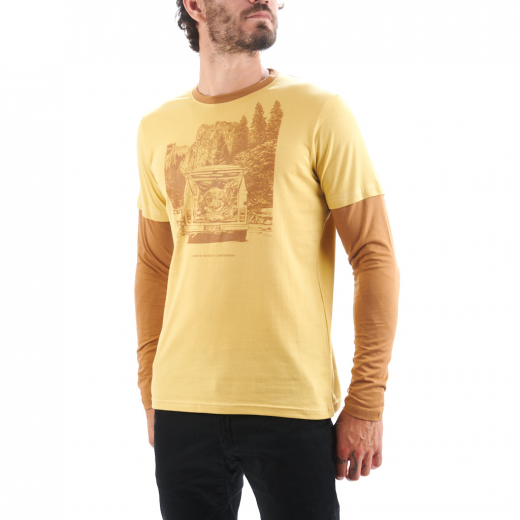 T-shirt Ml Comfort Sand/bronze