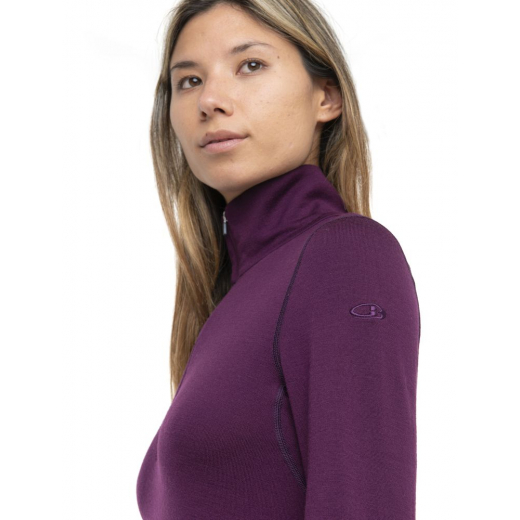 T-shirt Femme 260 Tech Ls Half Zip Nightshade