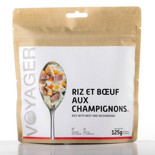 Boeuf Aux Champignons Et Son Riz Kraft