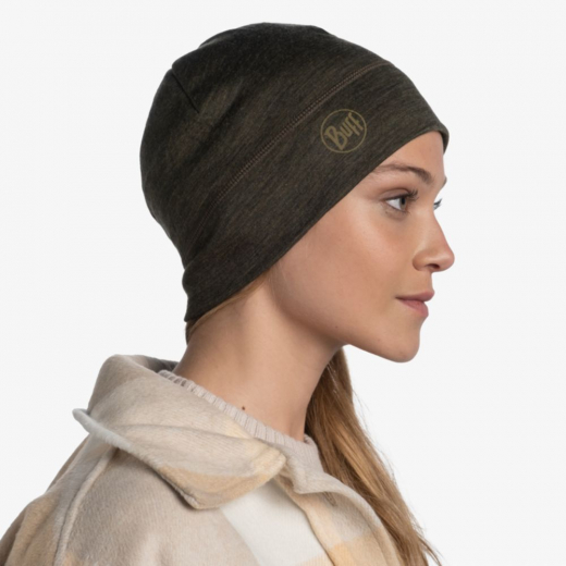 Bonnet Merino Lightweight Solid Bark