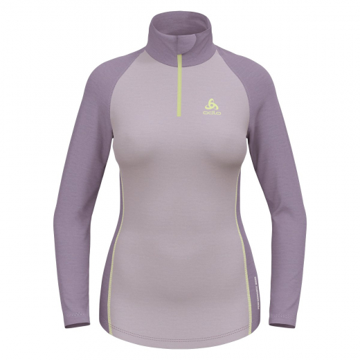 T-shirt Femme Natural Performance 150 Turtle Neck Misty