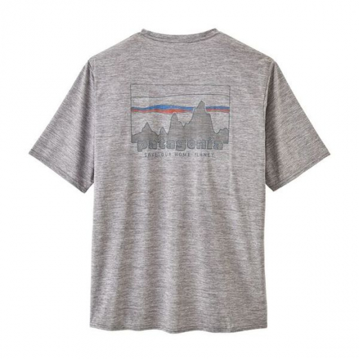 T-shirt Cap Cool Daily Graphic Shirt Skyline Feather Grey