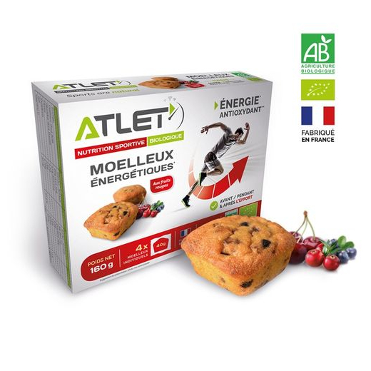 Moelleux Energetiques Fruits Rouges X 4