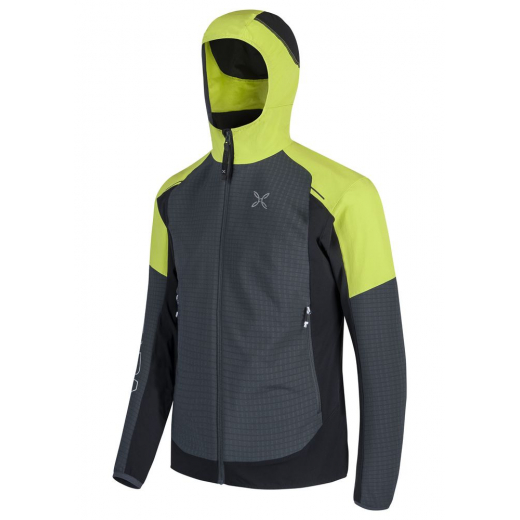 Veste Wind Revolution Piombo Verde Lime