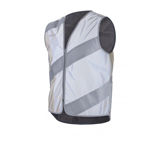 GILET ROADIE FULL REFLECT GRIS