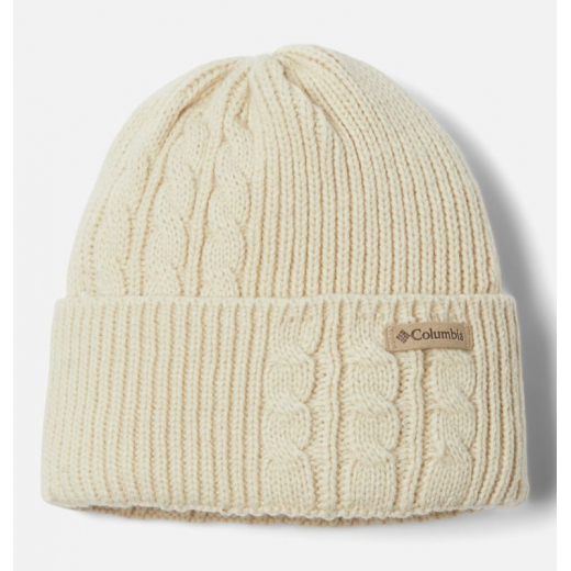 Bonnet Agate Pass Cable Knit Beanie Chalk