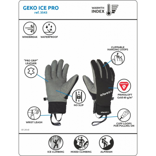 Gants Geko Ice Pro Black