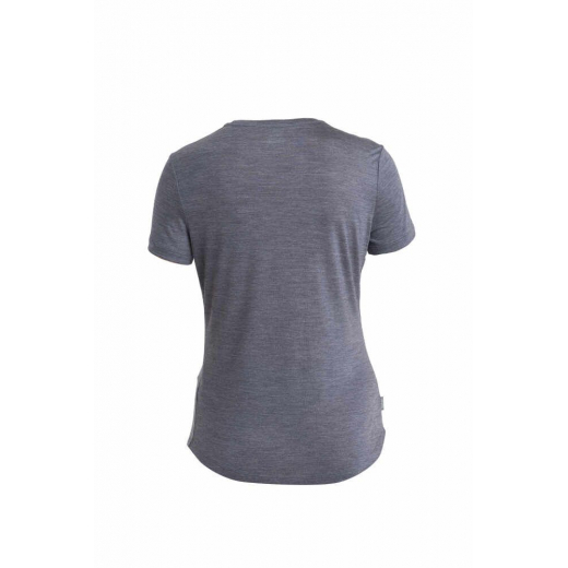 T-shirt Femme Merino 125 Cool-lite Sphere Iii Midnight Navy Heather